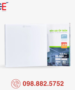 Đèn LED ốp trần Rạng Đông LN12N 300x300/24W hiệu suất chiếu sáng vượt trội