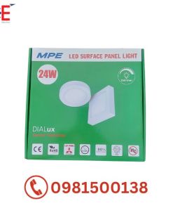 Đèn Led Ốp Trần Vuông MPE SSPL 24W