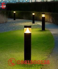 Đèn led sân vườn đầu phễu 12W GE-0182-80