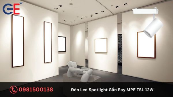 Ứng dụng của Đèn Led Spotlight Gắn Ray MPE TSL 12w