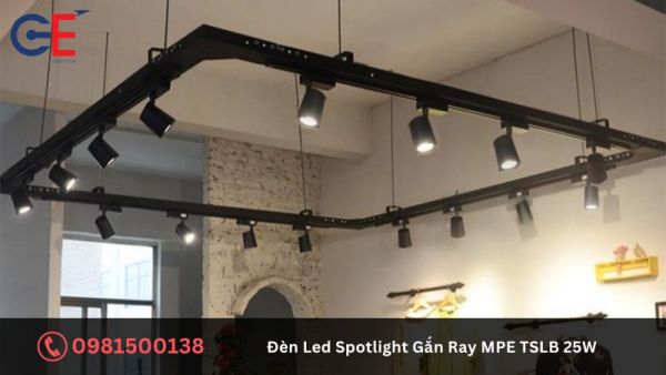 Lưu ý khi sử dụng Đèn Led Spotlight Gắn Ray MPE TSLB 25W
