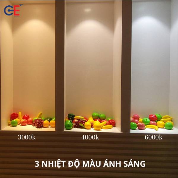 Đèn led spotlight Philips tùy chọn nhiệt độ màu