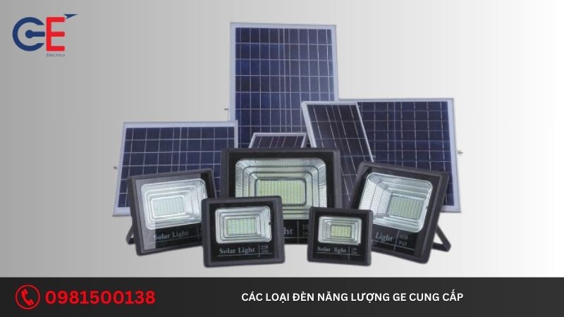 Đèn năng lượng mặt trời GE cung cấp