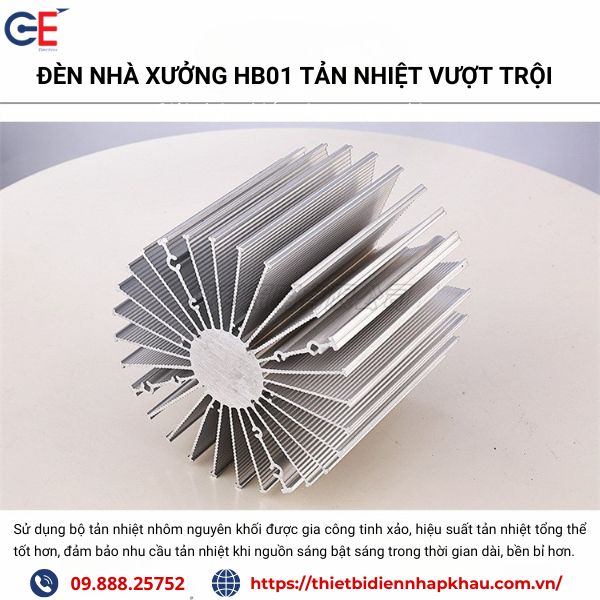 Đèn nhà xưởng 300W Philips tản nhiệt vượt trội