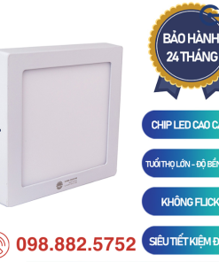 Đèn LED ốp trần Rạng Đông LN10 220x220/18W bảo hành 2 năm