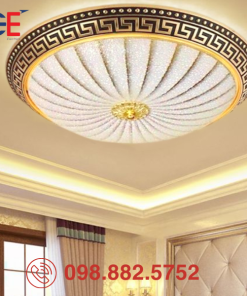 Đèn ốp trần tân cổ điển D400 3 chế độ thiết kế tinh xảo