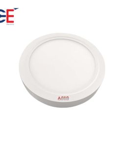 Đèn ốp trần tròn Asia 1 màu 6W D122 vỏ trắng
