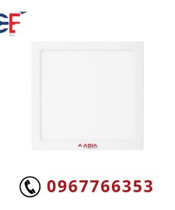 Đèn ốp trần vuông 12W Asia
