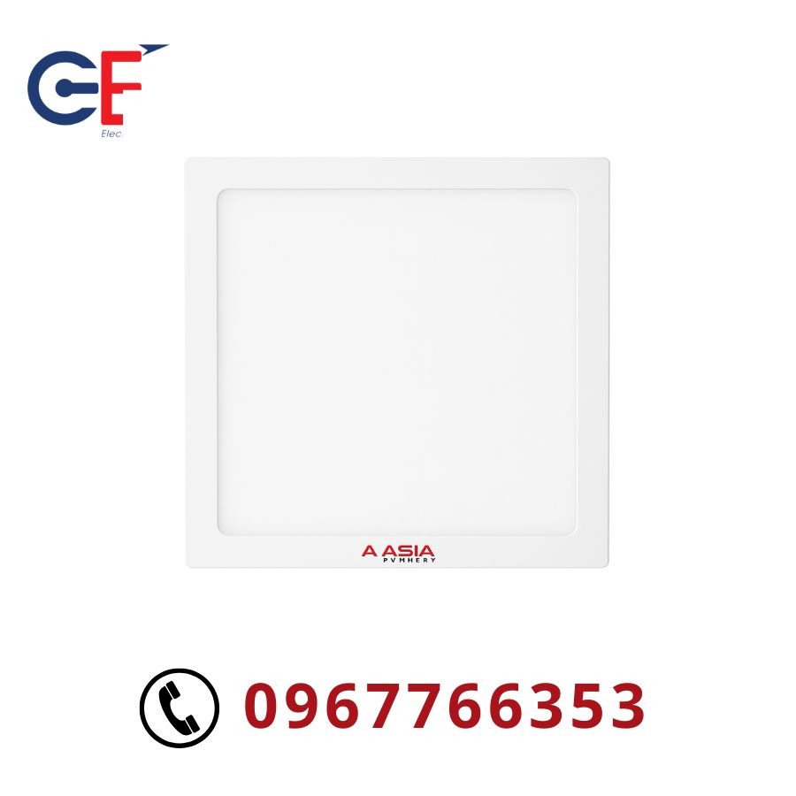 Đèn ốp trần vuông 6W Asia