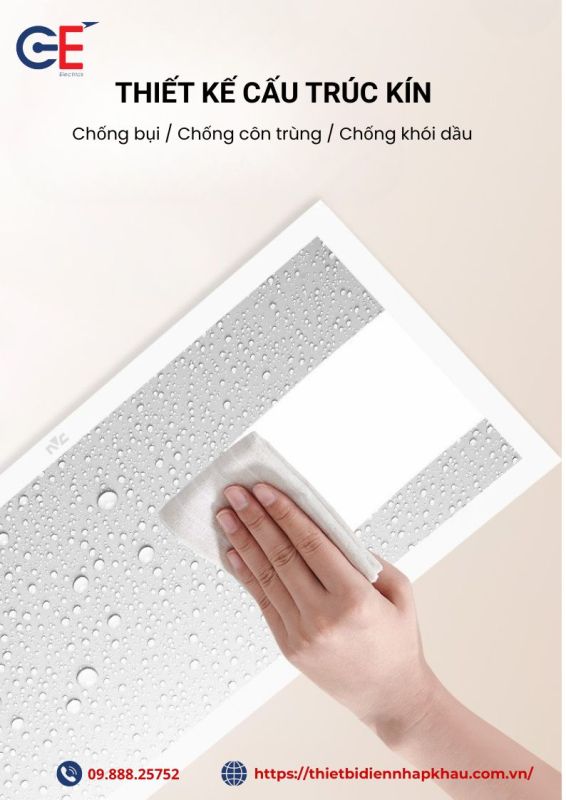 Đèn panel Philips LPN02 chống bụi