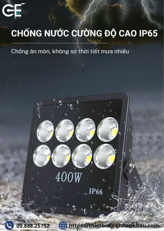 Đèn pha 400w Philips chống nước