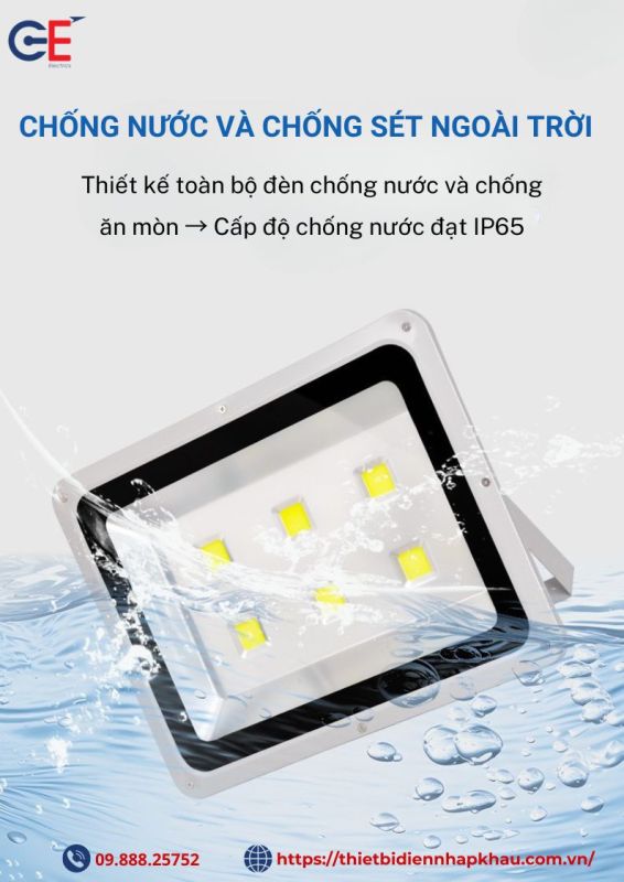 Đèn pha led Philips LFL02 chống nước