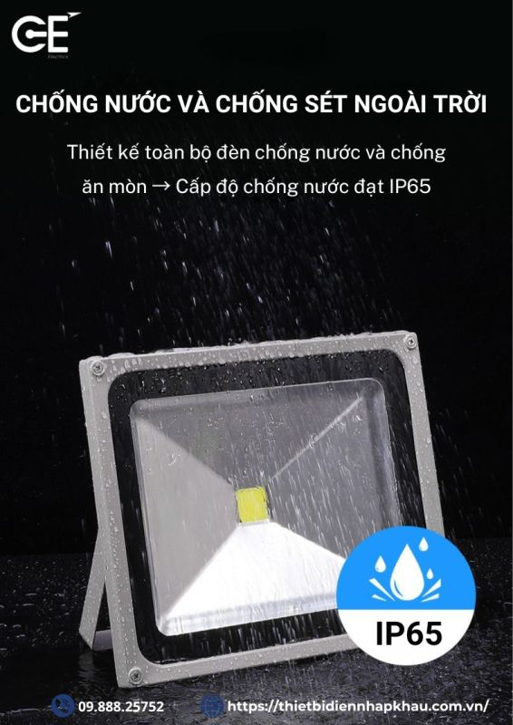 Đèn pha led Philips LFL02 chống nước