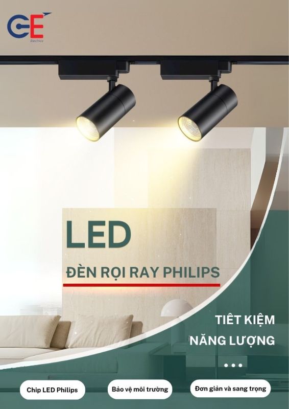 Đèn ray rọi tranh Philips STR04