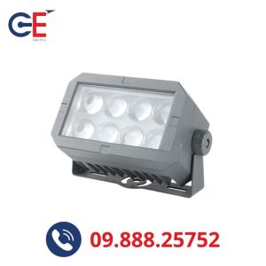 Đèn rọi cột 24w vuông xám RC02