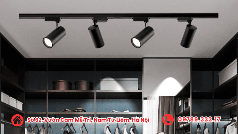 Đèn rọi ray đa năng