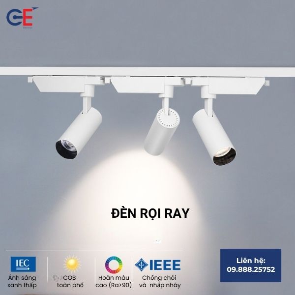 Đèn rọi ray gắn tường STR02