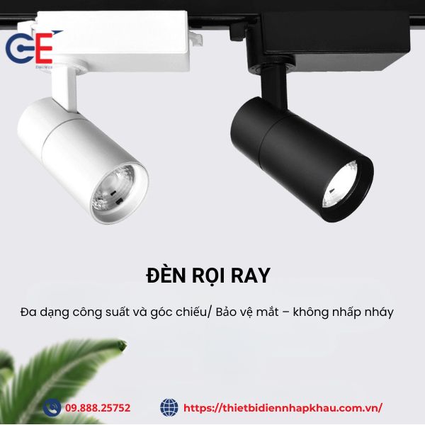 Đèn rọi ray gắn tường STR04