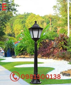 Đèn sân vườn màu đen GE-DSV01