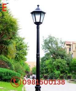 Đèn sân vườn màu đen GE-DSV01