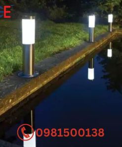 Đèn sân vườn nhựa trắng Pici GE-0021-60-N