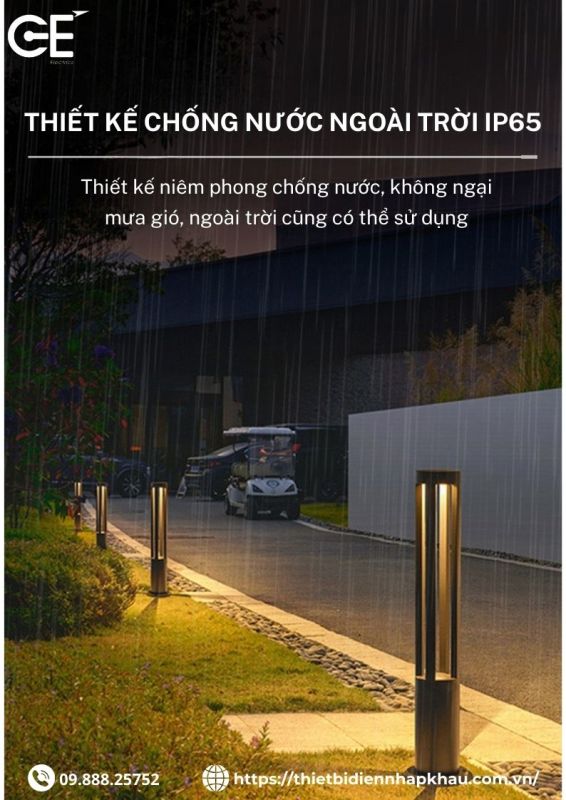 Đèn sân vườn trang trí SV04 chống nước IP65