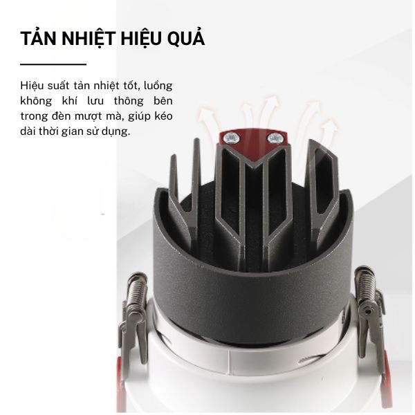 Đèn spotlight âm trần 10w