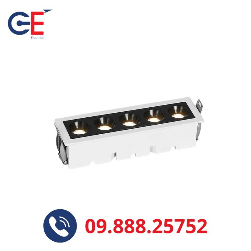Đèn spotlight âm trần philips SP16