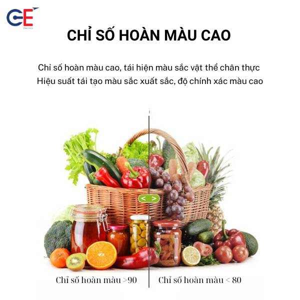 Đèn spotlight Philips SP01 ánh sáng chân thực CRI90