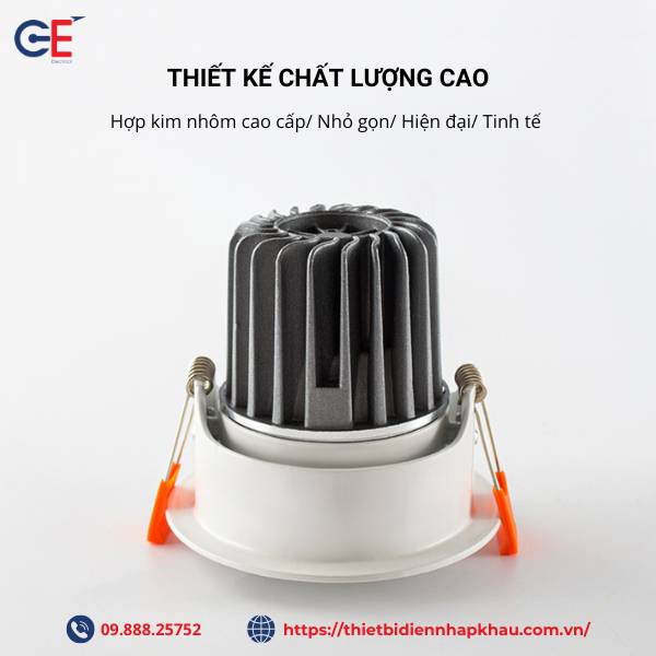 Đèn spotlight Philips SP01 thiết kế sang trọng