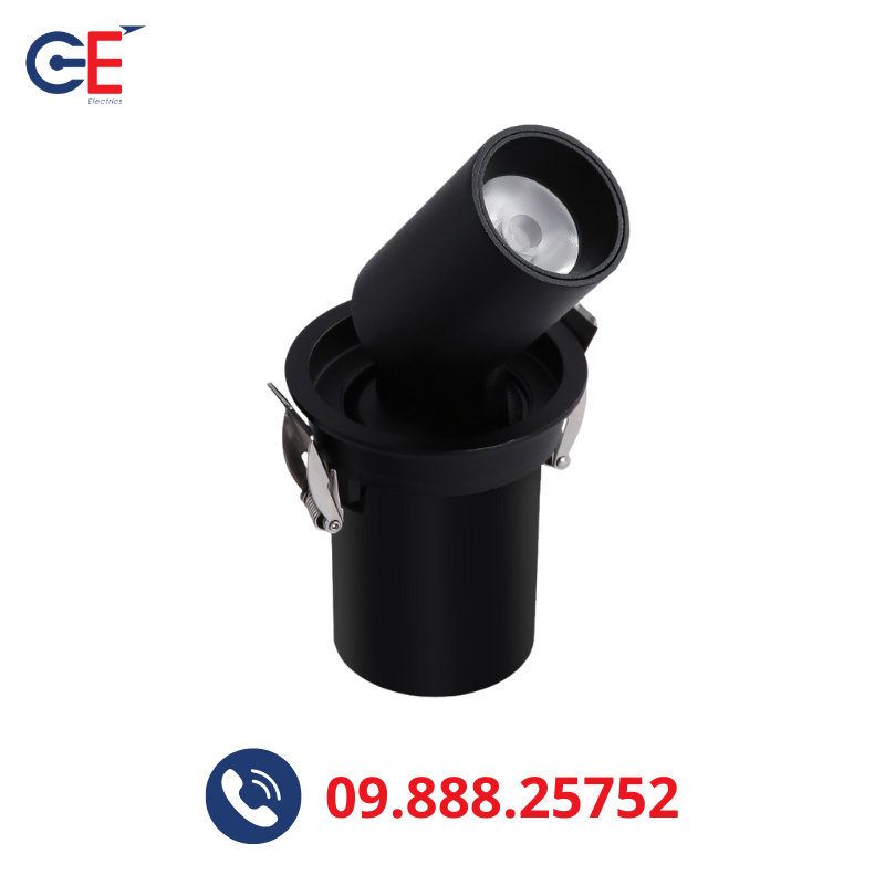 Đèn spotlight Philips SP10 vỏ đen