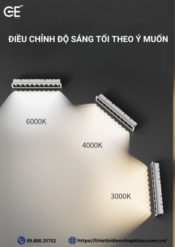 Đèn spotlight Philips SP16 điều chỉnh ánh sáng