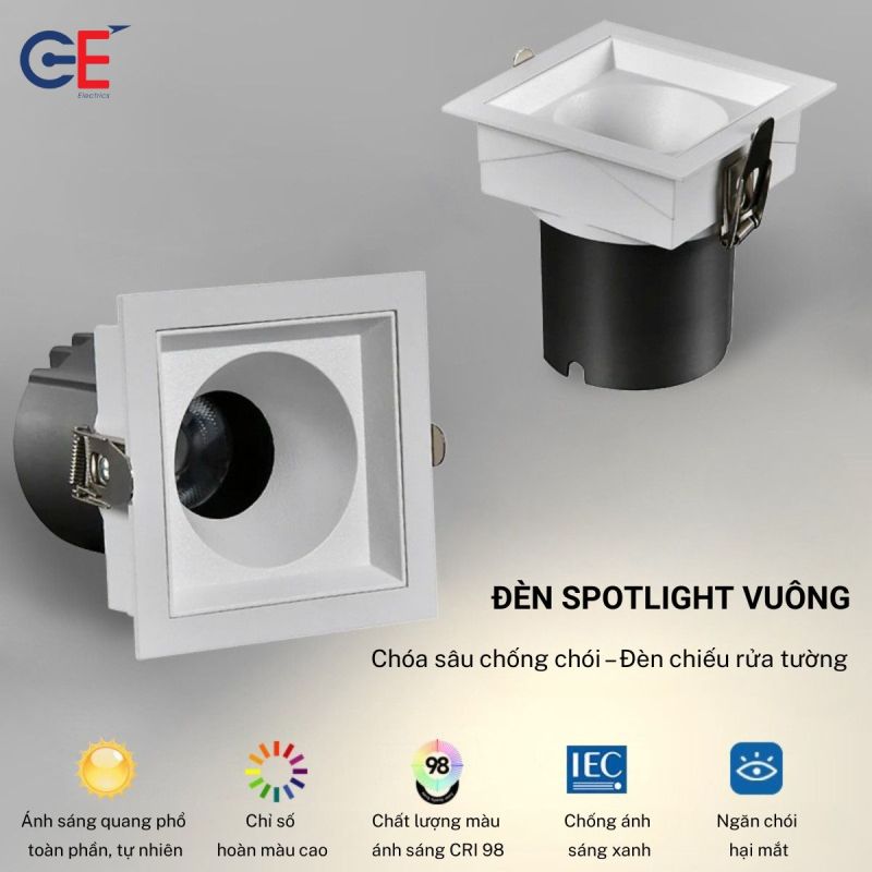 Đèn spotlight Philips SPV11 thiết kế mạnh mẽ