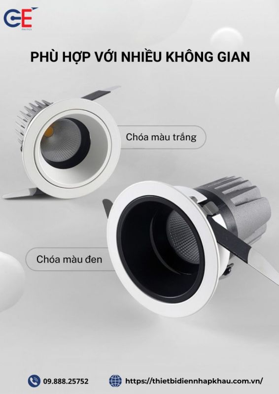 Đèn spotlight Philips ứng dụng đa dạng