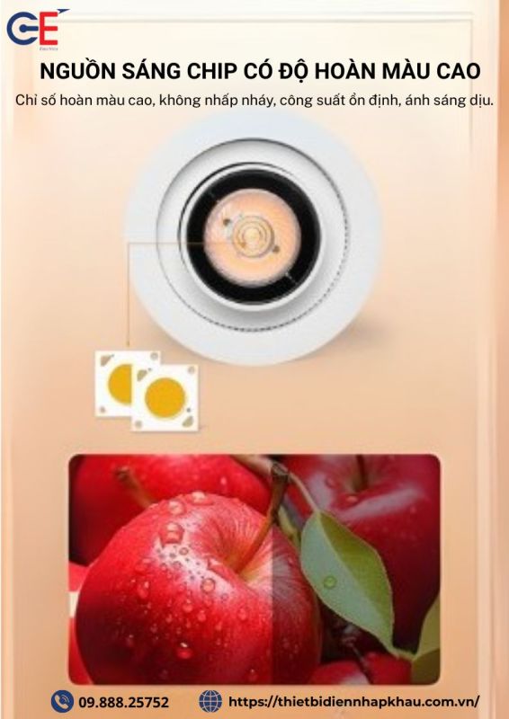 Đèn spotlight SPV11 cri cao