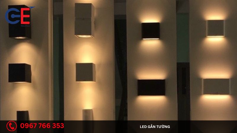 LED gắn tường