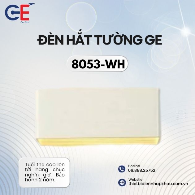 Đèn tường led hiện đại GE-8053-WH tuổi thọ cao