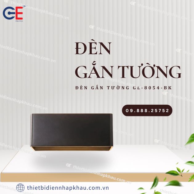 Đèn tường trang trí GE-8053-BK 1