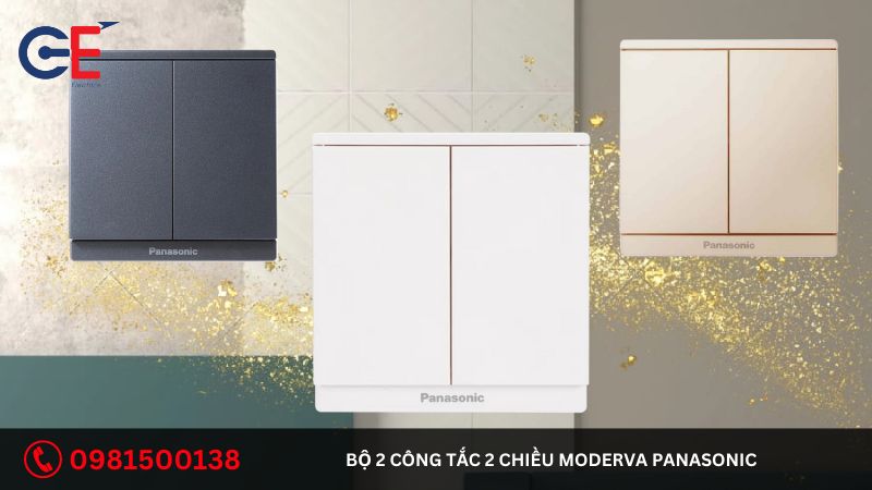 Địa chỉ cung cấp bộ 2 công tắc 2 chiều Moderva Panasonic