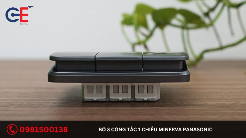 Địa chỉ cung cấp bộ 3 công tắc 1 chiều Minerva Panasonic