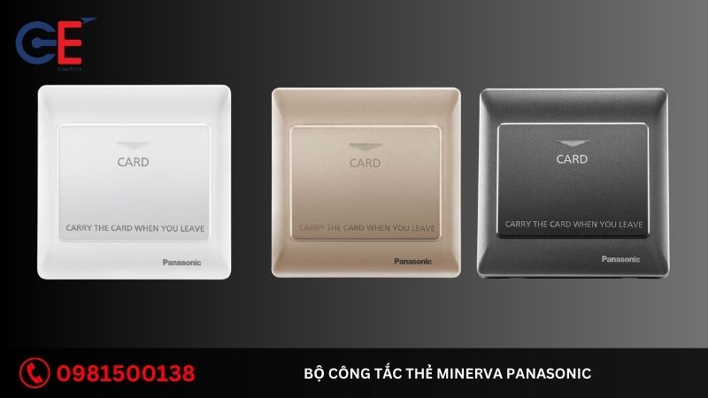 Địa chỉ cung cấp bộ công tắc thẻ Minerva Panasonic