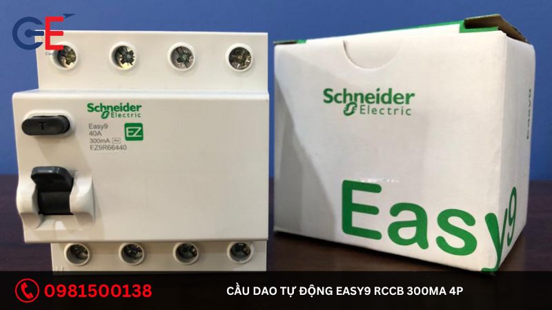 Địa chỉ cung cấp cầu dao tự động Easy9 RCCB 300mA 4P Schneider