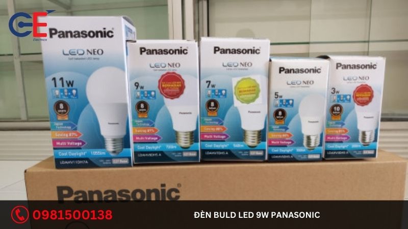 Địa chỉ cung cấp đèn Buld Led 9W Panasonic