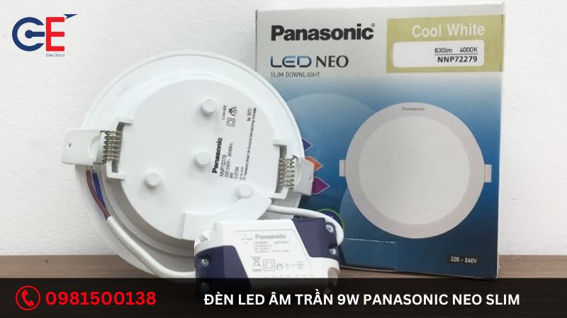 Địa chỉ cung cấp đèn Led âm trần 9W Panasonic Neo Slim