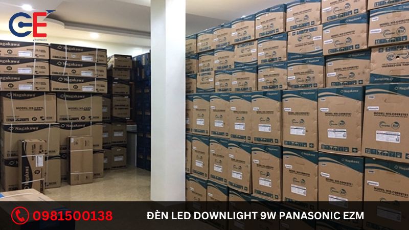 Địa chỉ cung cấp đèn Led Downlight 9W Panasonic EZM?