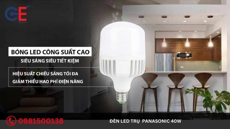 Địa chỉ cung cấp đèn Led trụ Panasonic 40W 