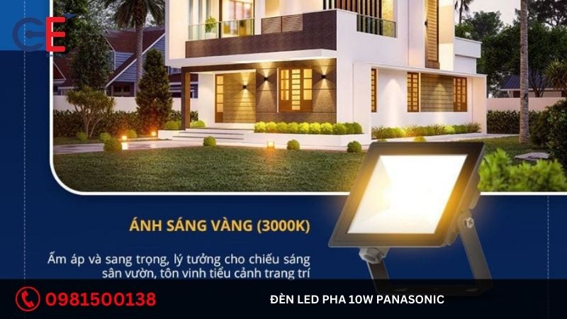 Địa chỉ cung cấp đèn Led pha 10W Panasonic