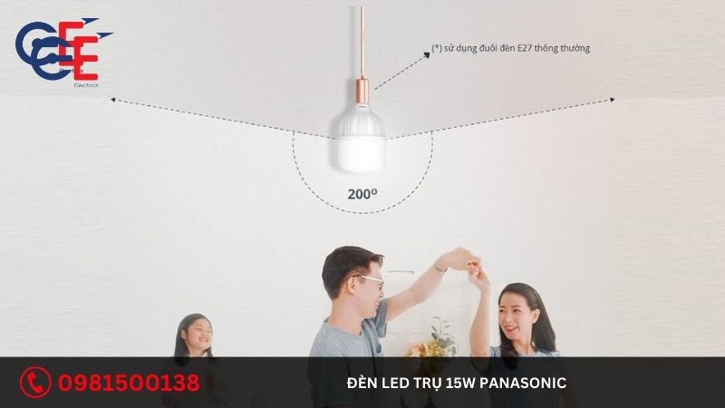 Địa chỉ cung cấp đèn Led trụ 15W Panasonic 