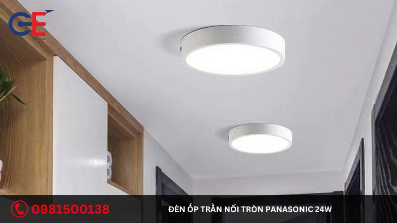 Địa chỉ cung cấp đèn ốp trần nổi tròn Panasonic 24W