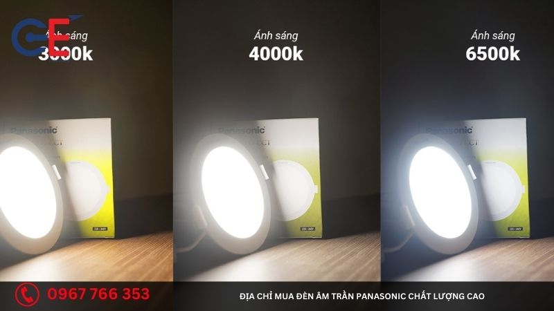 Địa chỉ mua đèn âm trần Panasonic chất lượng cao